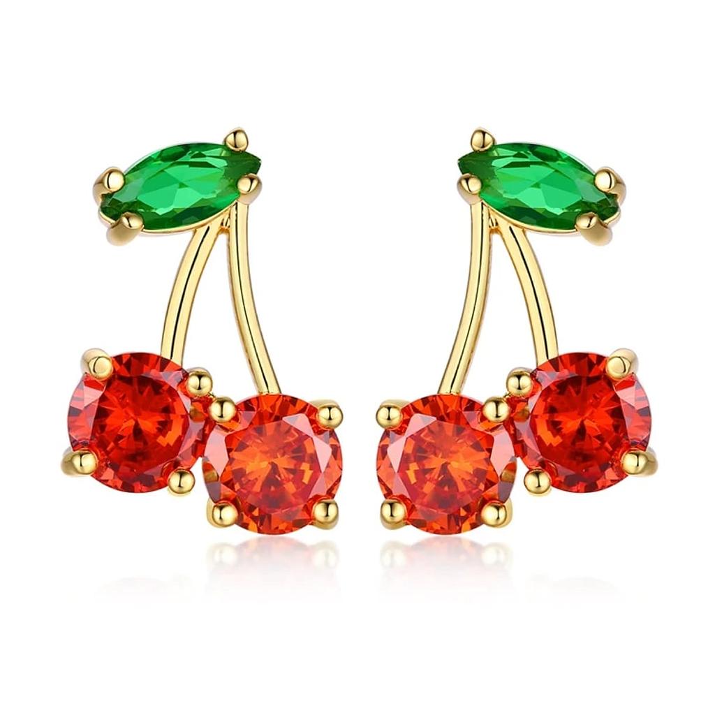 Aretes de cereza