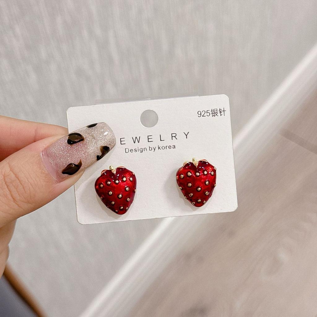 Aretes de fresa