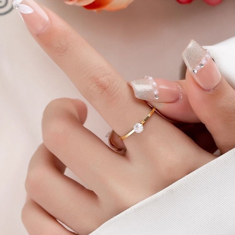 Anillo de compromiso talla 7