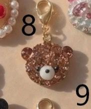 Charm de osito con circonias