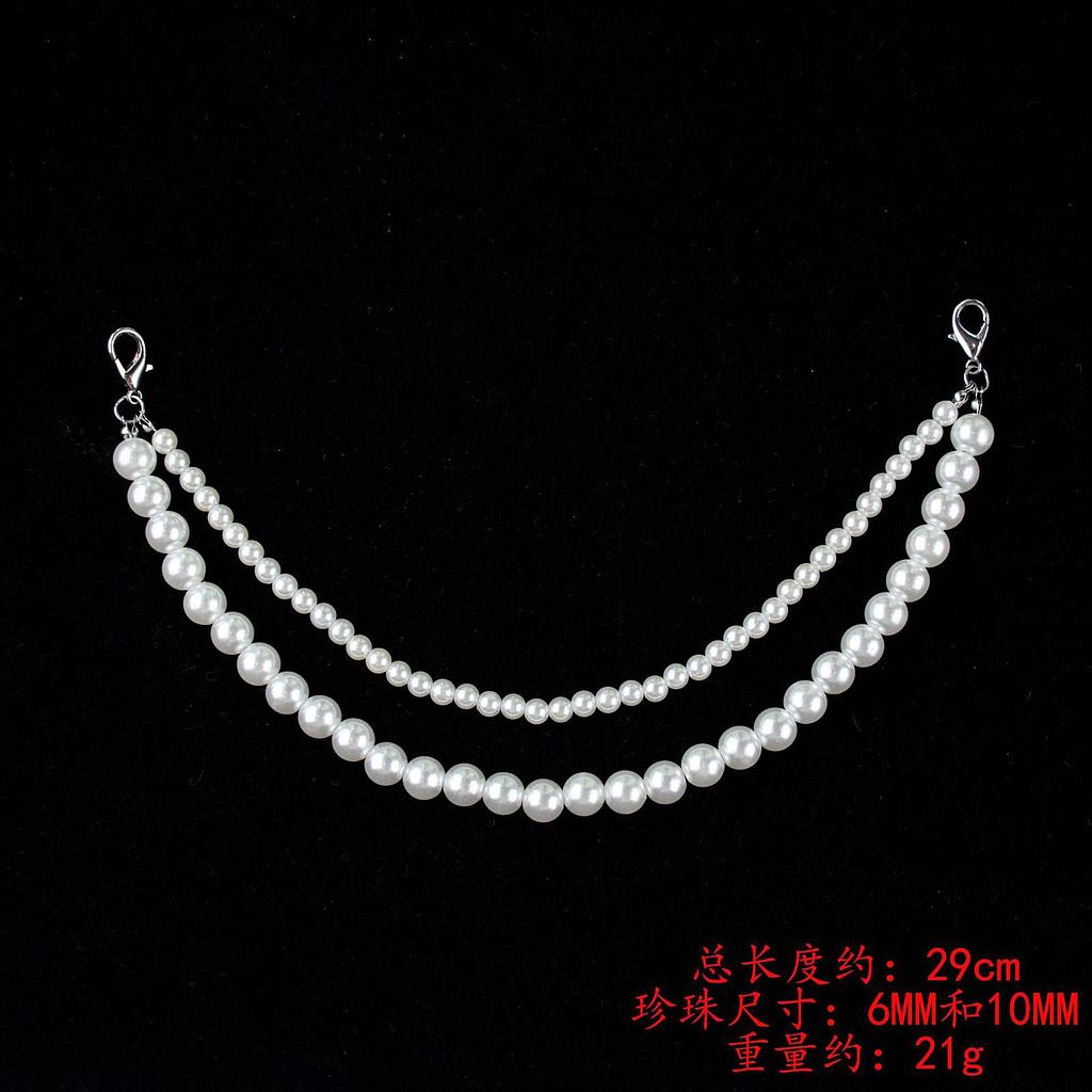 Accesorio de perlas para tenis