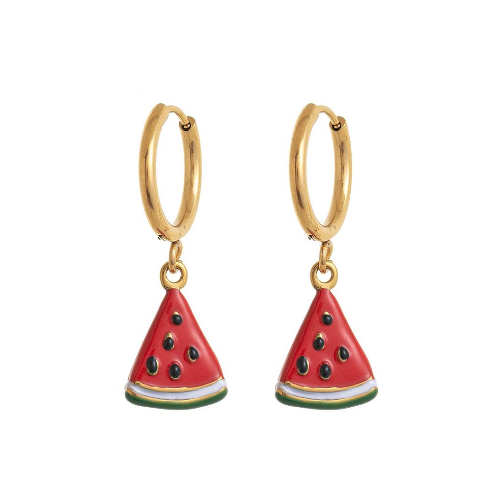 Aretes de sandía