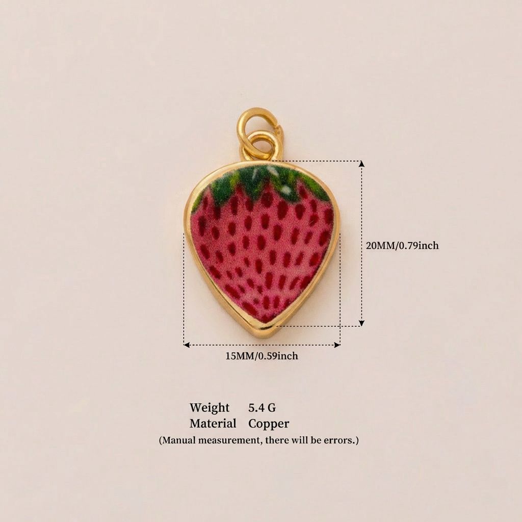 Charm de fresa