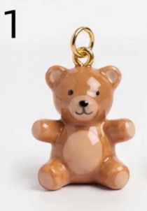 Charm de osito cafes